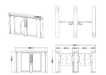 diagram swing gate
